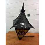 An AA garage lantern, COLLECT ONLY.
