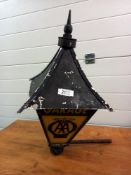 An AA garage lantern, COLLECT ONLY.