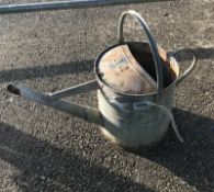 A galvanised watering can, COLLECT ONLY