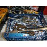 A tray containing ratchet, wrench etc., COLLECT ONLY.
