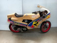 A Moto Turbo 355 Turbo child's bike with rare black seat COLLECT ONLY