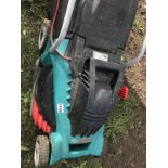 A Bosch Rotak 430 lawnmower in working order, COLLECT ONLY.