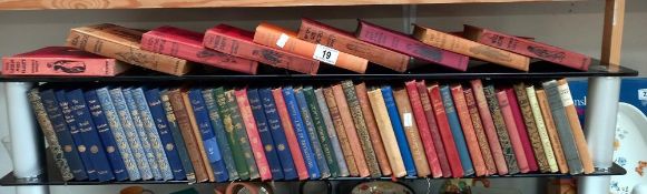 A good lot of books by Baroness Orczy and many others