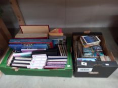 2 boxes of mainly modern postcards