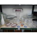 A good lot of assorted glassware, COLLECT ONLY.
