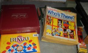 A mixed lot of games.