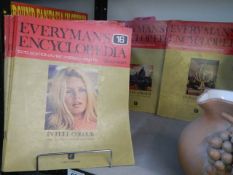A quantity of 'Everyman' Encyclopaedia magazines.