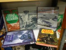 A quantity of railway related books.
