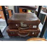 2 small vintage cases COLLECT ONLY