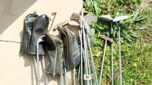 A quantity of assorted golf clubs COLLECT ONLY