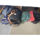 A quantity of hand bags and trolley's etc., COLLECT ONLY.