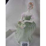 A Royal Doulton figurine, Clarissa.