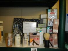 A mixed lot of toiletries, tights etc.,