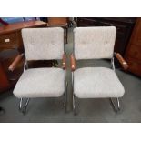 A pair of stylized chairs COLLECT ONLY