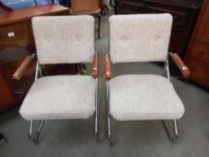 A pair of stylized chairs COLLECT ONLY