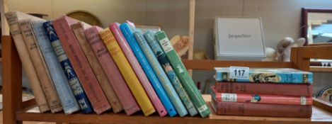 A selection of Enid Blyton hardback books