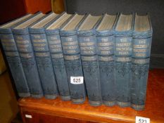 Nine volumes of The Children's Enclopaedia.