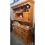 A large solid pine dresser COLLECT ONLY