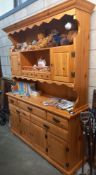 A large solid pine dresser COLLECT ONLY