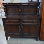 A 1950's oak buffet COLLECT ONLY