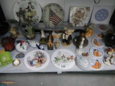 A mixed lot of ceramics, COLLECT ONLY.