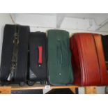 Four good clean suitcases, COLLECT ONLY.