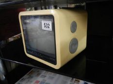 A small vintage television, COLLECT ONLY.