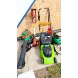 A mower, pressure washer & strimmer etc. COLLECT ONLY