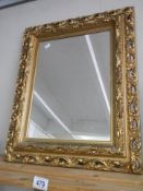 A gilt framed mirror, COLLECT ONLY.