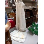 A vintage Christening gown & 2 others