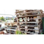 24 wooden pallets COLLECT ONLY