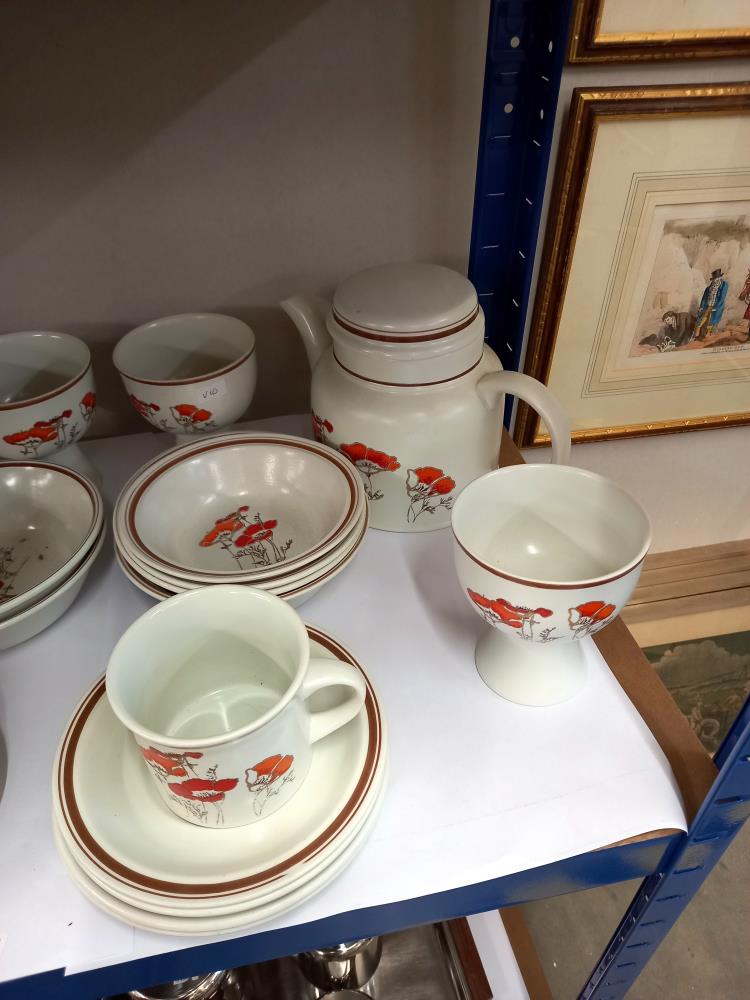 A Royal Doulton Field Flower tea service COLLECT ONLY - Image 4 of 4