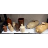 A quantity of stoneware bottles etc. COLLECT ONLY