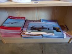A quantity of RAF Brochures, yearbooks etc. Red Arrows, BBMF and vintage aircraft magazines