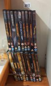 A quantity of James Bond DVD's