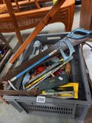 A large box of tools COLLECT ONLY