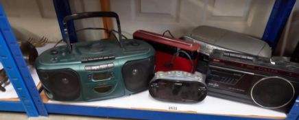 A Bush cd player and 4 others COLLECT ONLY