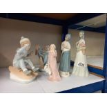 5 Lladro/Nao style figures COLLECT ONLY