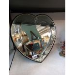 A Gypsy style table mirror. COLLECT ONLY