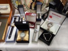 A selection of new boxed wristwatches