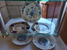 A Masons ' Regency' pattern plate and 2 other different lots Collect only