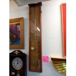 A Victorian Fitzroy barometer in poor condition, COLLECT ONLY.