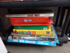 A quantity of Aussie rules football games etc. COLLECT ONLY