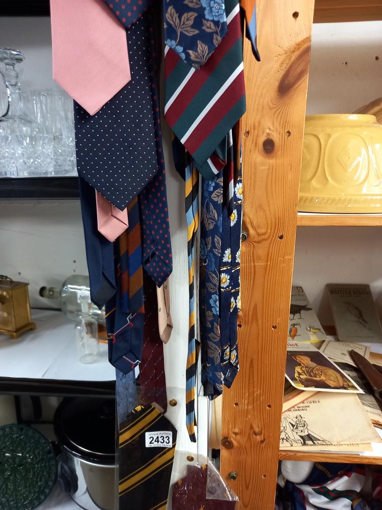 A good lot of men's neck ties including Jaeger, Stefano Ricci & Harrods & including some new - Image 3 of 4