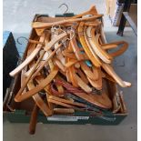 A good lot of vintage hangers COLLECT ONLY