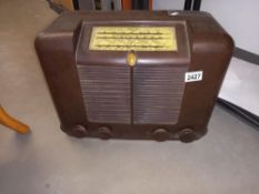 A vintage Bakelite Westminster radio, model CTA5350 COLLECT ONLY