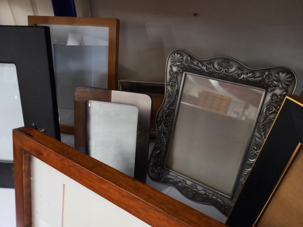 A quantity of photo frames in various sizes COLLECT ONLY - Image 2 of 5