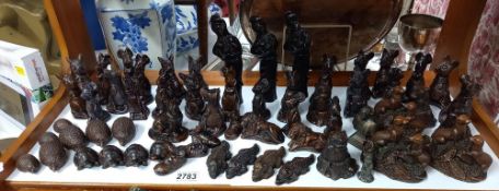 A good lot of resin figures etc Collect only