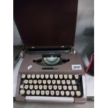 A Vintage Signature 100 Typewriter Collect Only