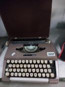 A Vintage Signature 100 Typewriter Collect Only